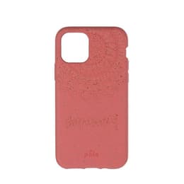 Case iPhone 11 - Natural material - Coral