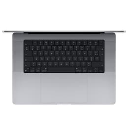 MacBook Pro 16-inch (2021) - Apple M1 Pro 10-core and 16-core GPU - 32GB RAM - SSD 512GB - QWERTY - English