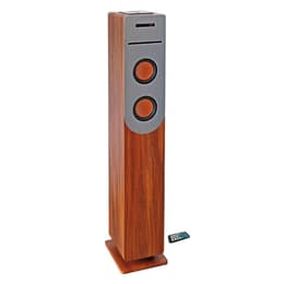 Inovalley Woodtower Bluetooth Speakers - Wood
