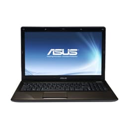 Asus X52F 15-inch (2010) - Core i3-380M - 4GB - HDD 500 GB QWERTY - English