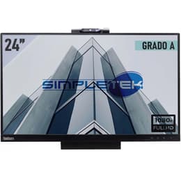 24-inch Lenovo TIO24GEN4 1920 x 1080 LED Monitor Black