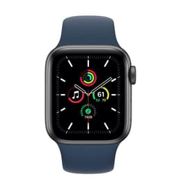 Apple Watch (Series SE) 2020 GPS 40 - Aluminium Space Gray - Sport band Blue