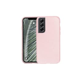 Case Galaxy S21 - Natural material - Pink