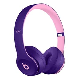 Beats Solo3 wired + wireless Headphones with microphone - Purple