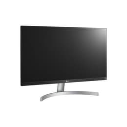 27-inch LG 27UK600-W LED Monitor Black