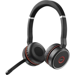 Jabra Evolve 75 MS Stereo, Link 370 noise-Cancelling wireless Headphones with microphone - Black