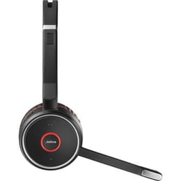 Jabra Evolve 75 MS Stereo, Link 370 noise-Cancelling wireless Headphones with microphone - Black