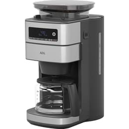 Coffee maker with grinder Without capsule Aeg CM6-1-5ST 1.25L - Grey