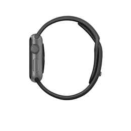 Apple Watch (Series 1) 2016 GPS 38 - Aluminium Space Gray - Sport loop Black