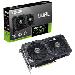 Asus NVIDIA GeForce RTX 4060 Ti 16GB GDDR6 DUAL OC EVO Graphics Card