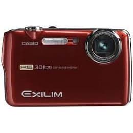 Compact - Casio EX-FS10 - Red + Casio Exilime Optical 3x 6.66-19.98mm f/3.9-5.4