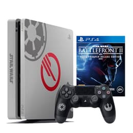 PlayStation 4 Slim 1000GB - Grey - Limited edition Star Wars Battlefront II + Star Wars Battlefront II