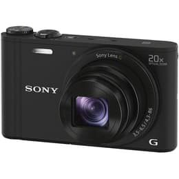 Compact CyberShot DSC-WX300 - Black + Sony Lens G 20x Optical Zoom 25–500mm f/3.5–6.5 f/3.5–6.5