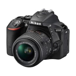 Reflex D5500 - Black + Nikon AF-S DX Nikkor 18-55mm f/3.5-5.6G VR II f/3.5-5.6