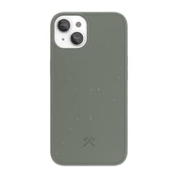 Case iPhone 14 Plus - Natural material - Green