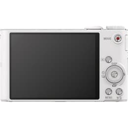 Compact WX-350 - White + Sony 20x Optical zoom Lens G f/3.5-6.5