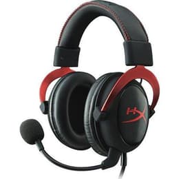 Kingston Cloud II noise-Cancelling gaming wired Headphones with microphone - Black/Red