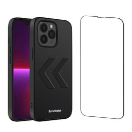 Back Market Case iPhone 13 Pro and protective screen - Recycled plastic - Black
