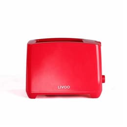 Toaster Livoo DOD162R 2 slots - Red