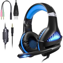Gameware GW149 gaming wired Headphones with microphone - Black/Blue