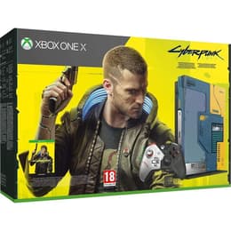 Xbox One X 1000GB - Blue - Limited edition CyberPunk 2077 + CyberPunk 2077