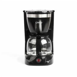 Coffee maker Livoo DOD163B 1.25L - Black