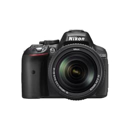 Reflex D5300 - Black + Nikkor AF-S DX Nikkor 18-140mm f/3.5-5.6G ED VR f/3.5-5.6G