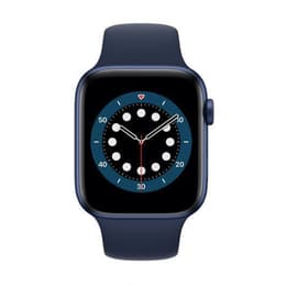 Apple Watch Series 6 (2020) GPS 44 mm - Aluminium Blue - Sport loop Blue
