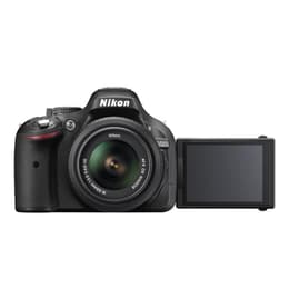 Reflex D5200 - Black + Nikon AF-S DX Nikkor18-55mm f/3.5-5.6G ED II + AF-S DX VR 55-200 mm f/4-5.6 G IF ED f/3.5-5.6 + f/4-5.6