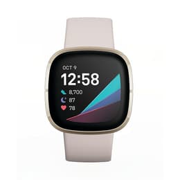 Smart Watch Fitbit HR GPS Sense - White