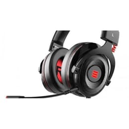 Eksa E900 noise-Cancelling gaming wired Headphones with microphone - Black / Red