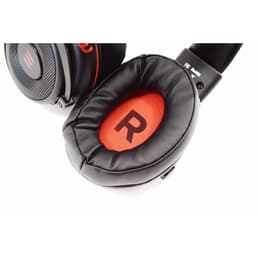 Eksa E900 noise-Cancelling gaming wired Headphones with microphone - Black / Red