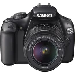 Reflex EOS 1100D - Black + Canon Zoom Lens EF-S 18-55mm f/3.5-5.6 II f/3.5-5.6