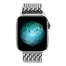 Apple Watch (Series 4) 40 - Stainless steel Silver - Milanese Silver