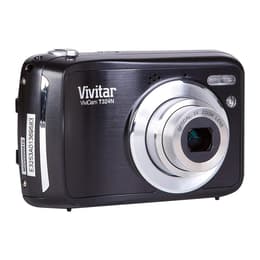 Compact ViviCam T324N - Black + Vivitar 3X Optical Zoom Lens f/2.8-4.8