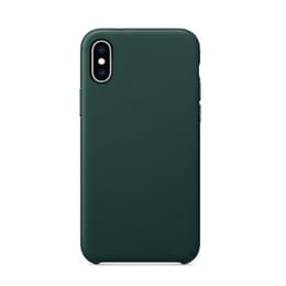 Case iPhone X/XS - Silicone - Green