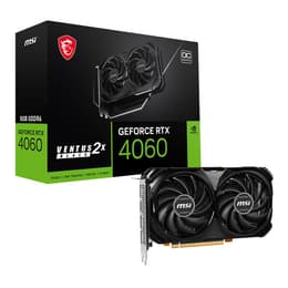Msi NVIDIA GeForce RTX 4060 8GB GDDR6 VENTUS 2X Graphics Card