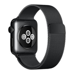 Apple Watch (Series 5) 2019 GPS + Cellular 44 - Aluminium Space Gray - Milanese loop Black