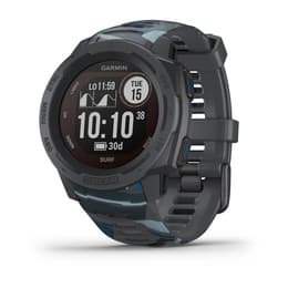 Garmin Smart Watch Instinct Solar HR GPS - Black/Blue