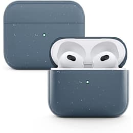 Protective case AirPods 3 - Natural material - Blue