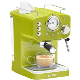 Espresso machine Without capsule Oursson EM1500/GA 1.2500L - Green