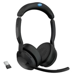 Jabra Evolve2 55 MS noise-Cancelling wireless Headphones with microphone - Black