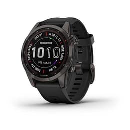 Smart Watch Garmin HR GPS Fenix 7S Solar - Grey/Black
