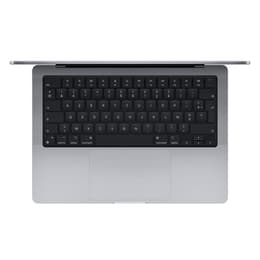 MacBook Pro 14-inch (2021) - Apple M1 Pro 8-core and 14-core GPU - 16GB RAM - SSD 1000GB - QWERTY - Dutch