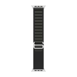 Apple Watch Ultra (2022) GPS + Cellular 49 mm - Titanium Natural Titanium - Alpine loop Black