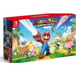 Switch 32GB - Black + Mario + Rabbids Kingdom Battle