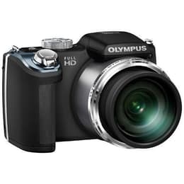 Bridge SP-720UZ - Black + Olympus 26X Wide Optical Zoom ED Lens 26-676mmf/3.2-5.6 f/3.2-5.6