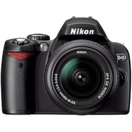 Reflex D40 - Black + Nikon AF-S DX Nikkor 18-55mm f/3.5-5.6G II f/3.5-5.6
