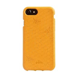 Case iPhone SE (2022/2020)/8/7/6/6S - Natural material - Honey