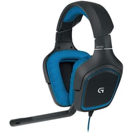 Logitech G430 gaming wired Headphones with microphone - Blue/Black